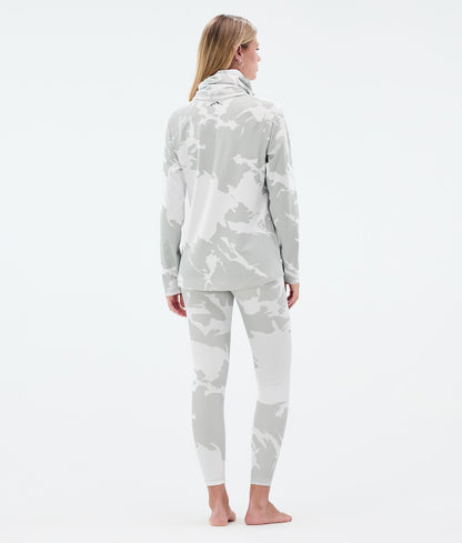 Base Layer Top For Women 2X-Up Grey Camo