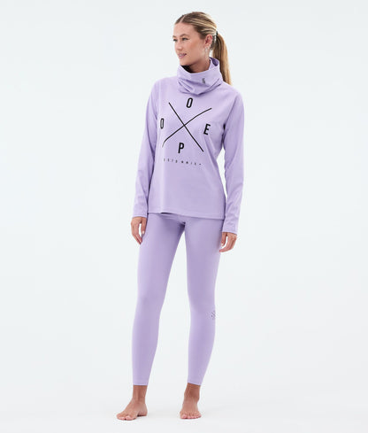 Base Layer Top For Women 2X-Up Faded Violet