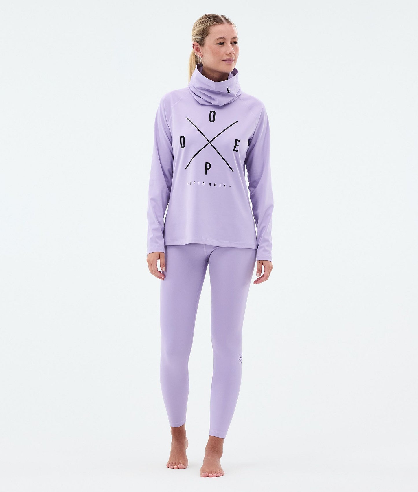 Base Layer Pant For Women 2X-Up Faded Violet