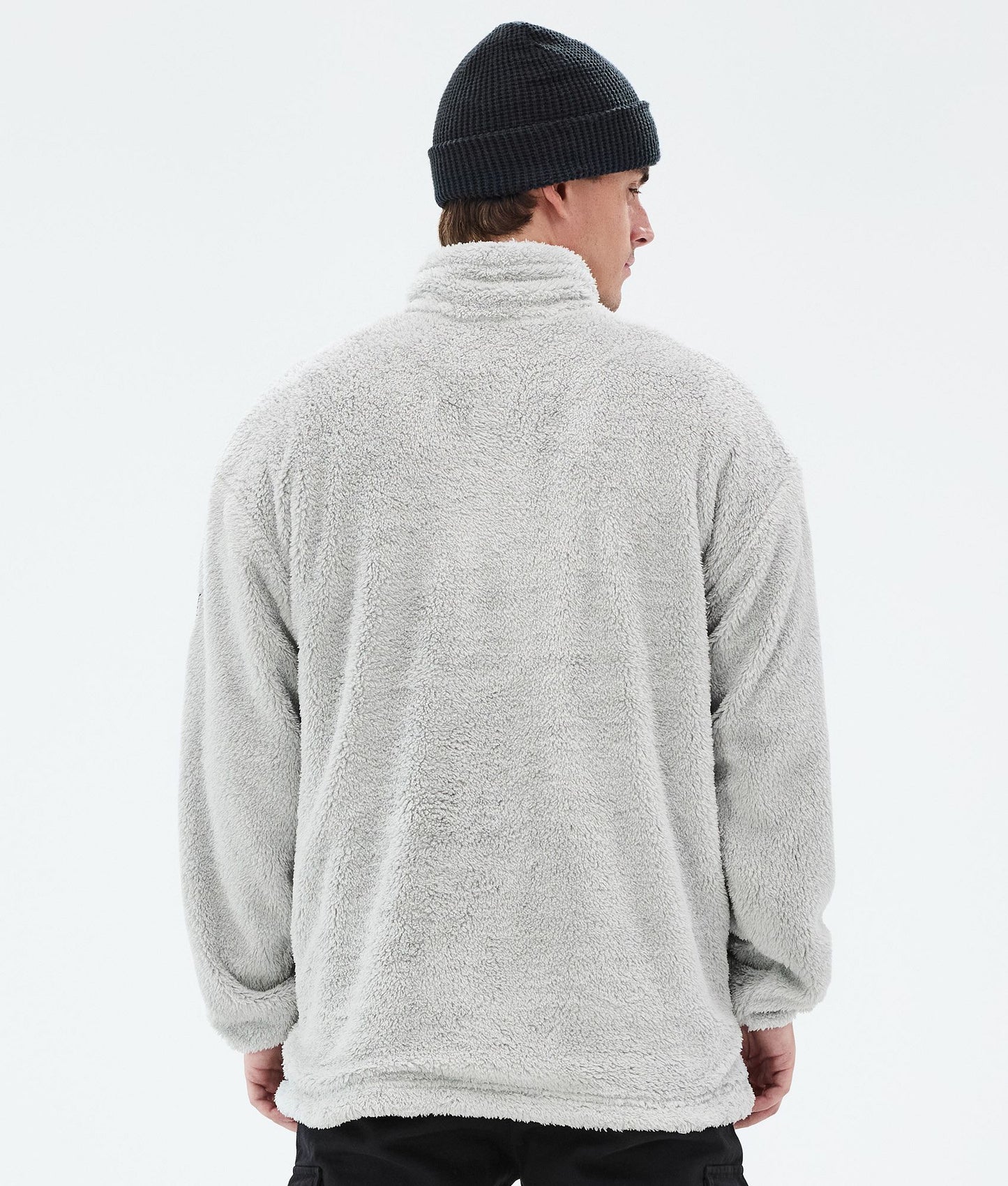 Fleece Sweater For Men Light Grey