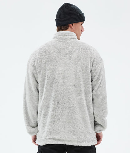Fleece Sweater For Men Light Grey
