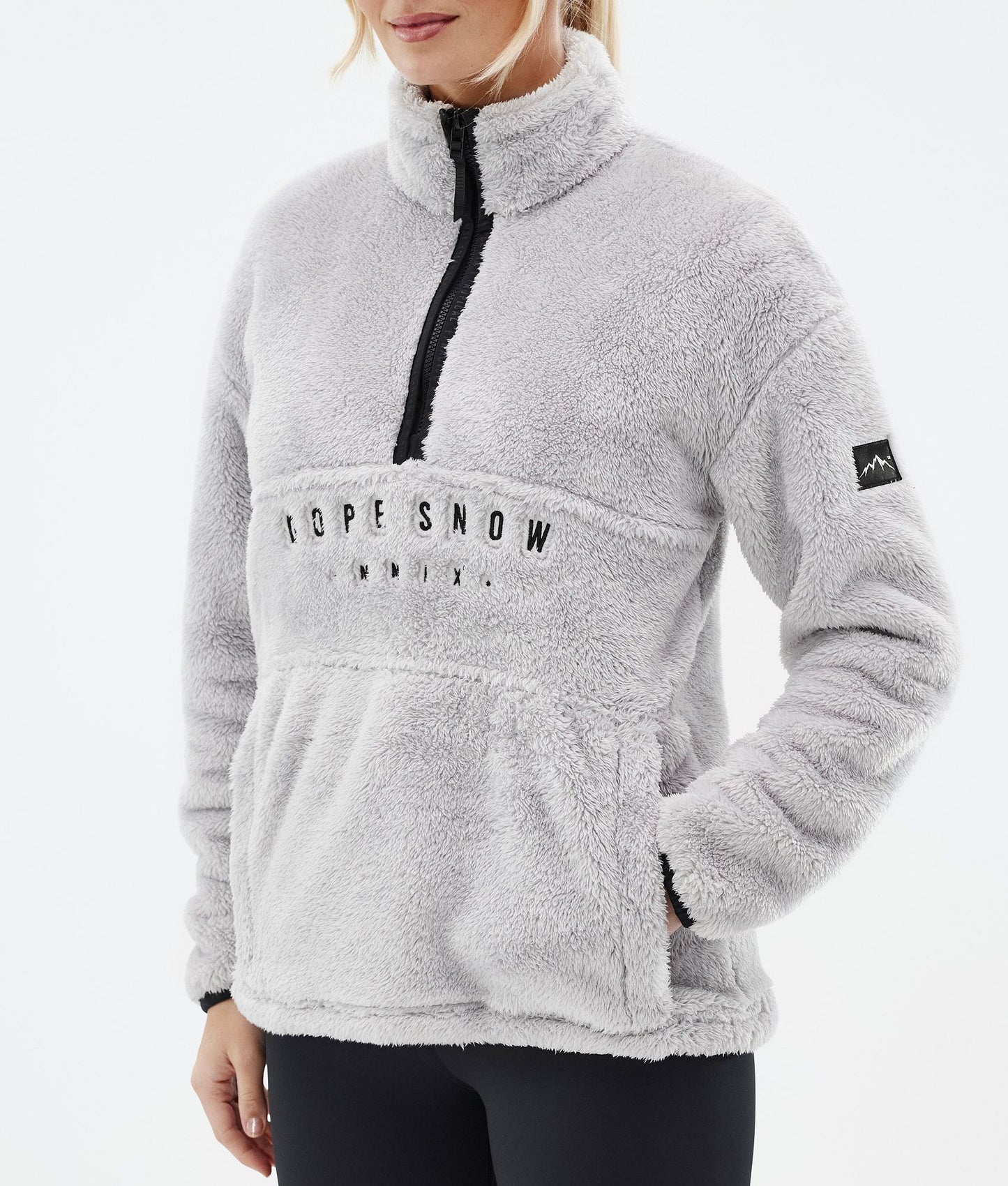 Fleece Sweater For Women Light Grey