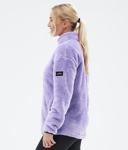 Fleece Sweater For Women Faded Violet