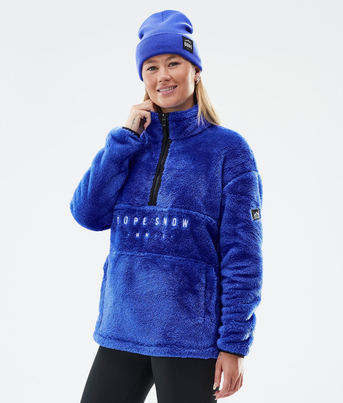 Fleece Sweater For Women Cobalt Blue
