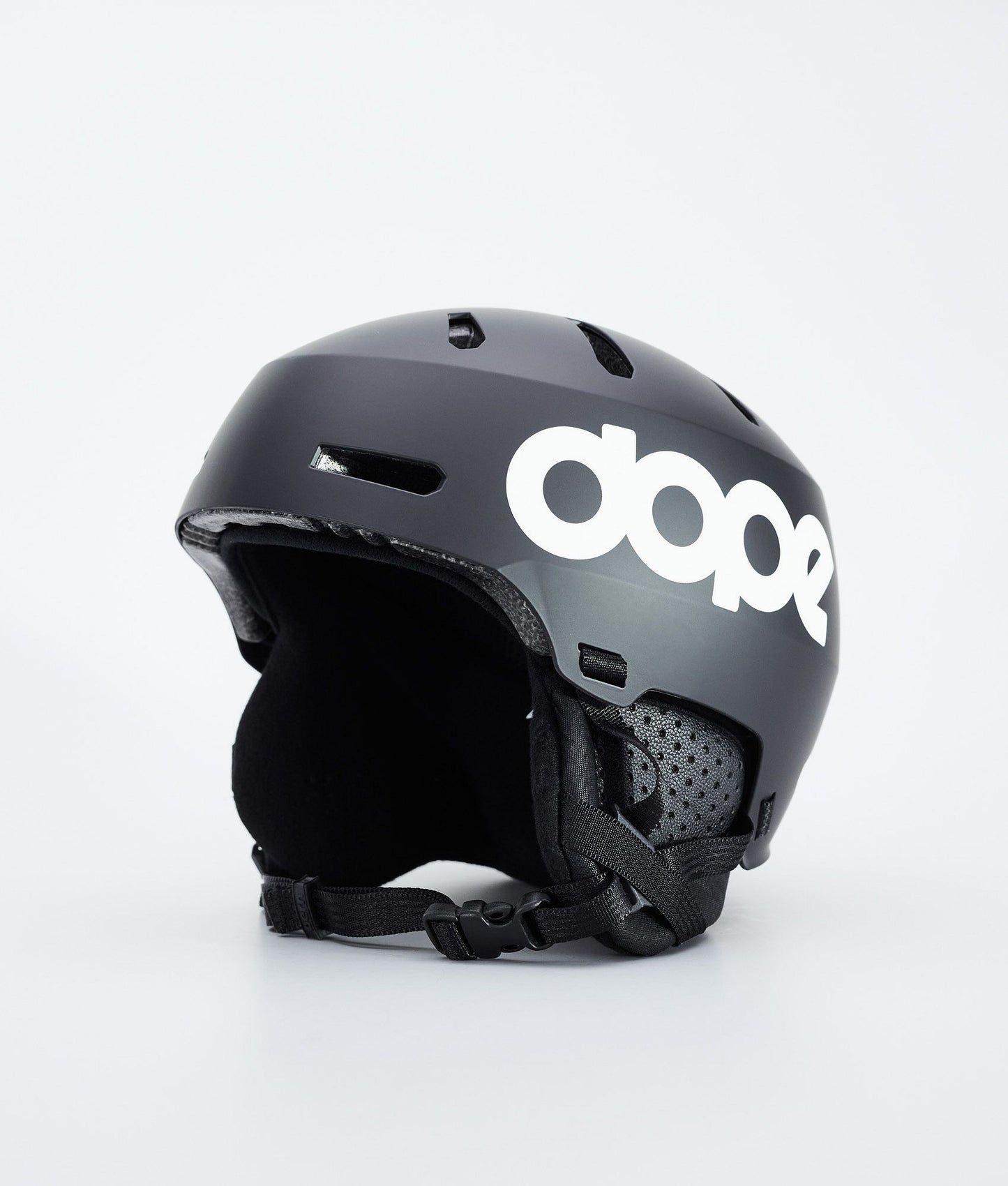 Ski Helmet Classic Matte Black w/ Black