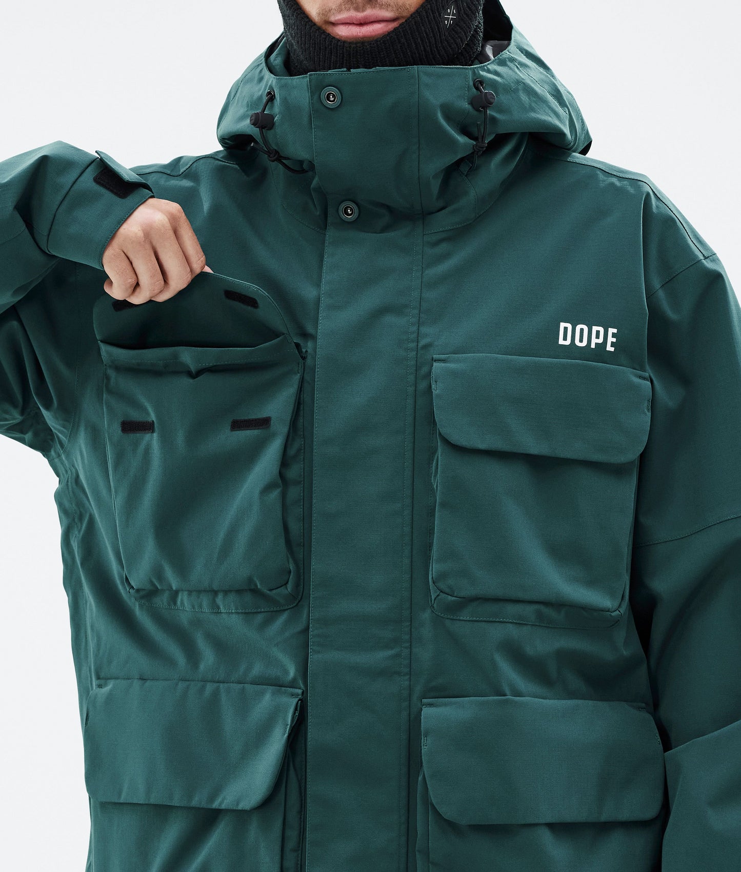 Snowboard Jacket For Men Bottle Green