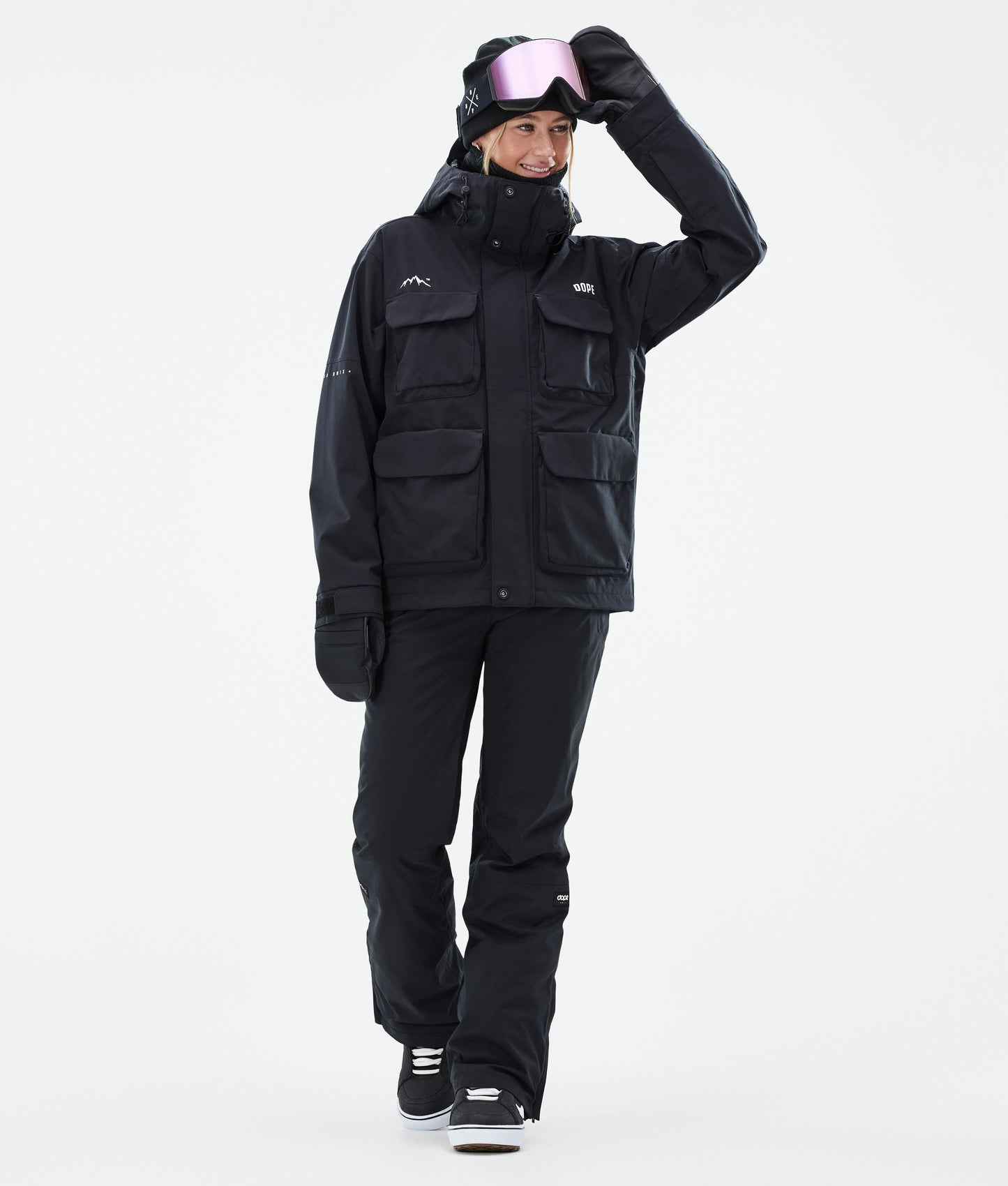 Snowboard Jacket For Women Black