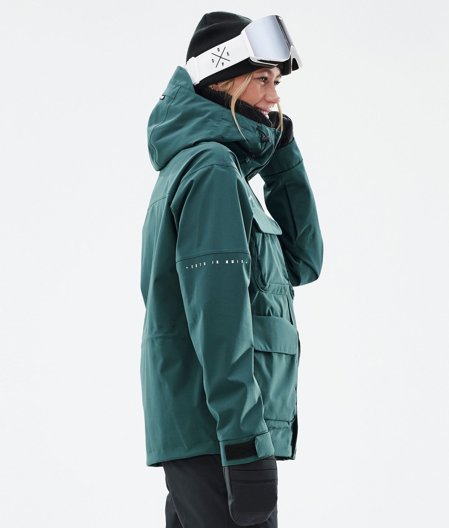 Snowboard Jacket For Women Bottle Green