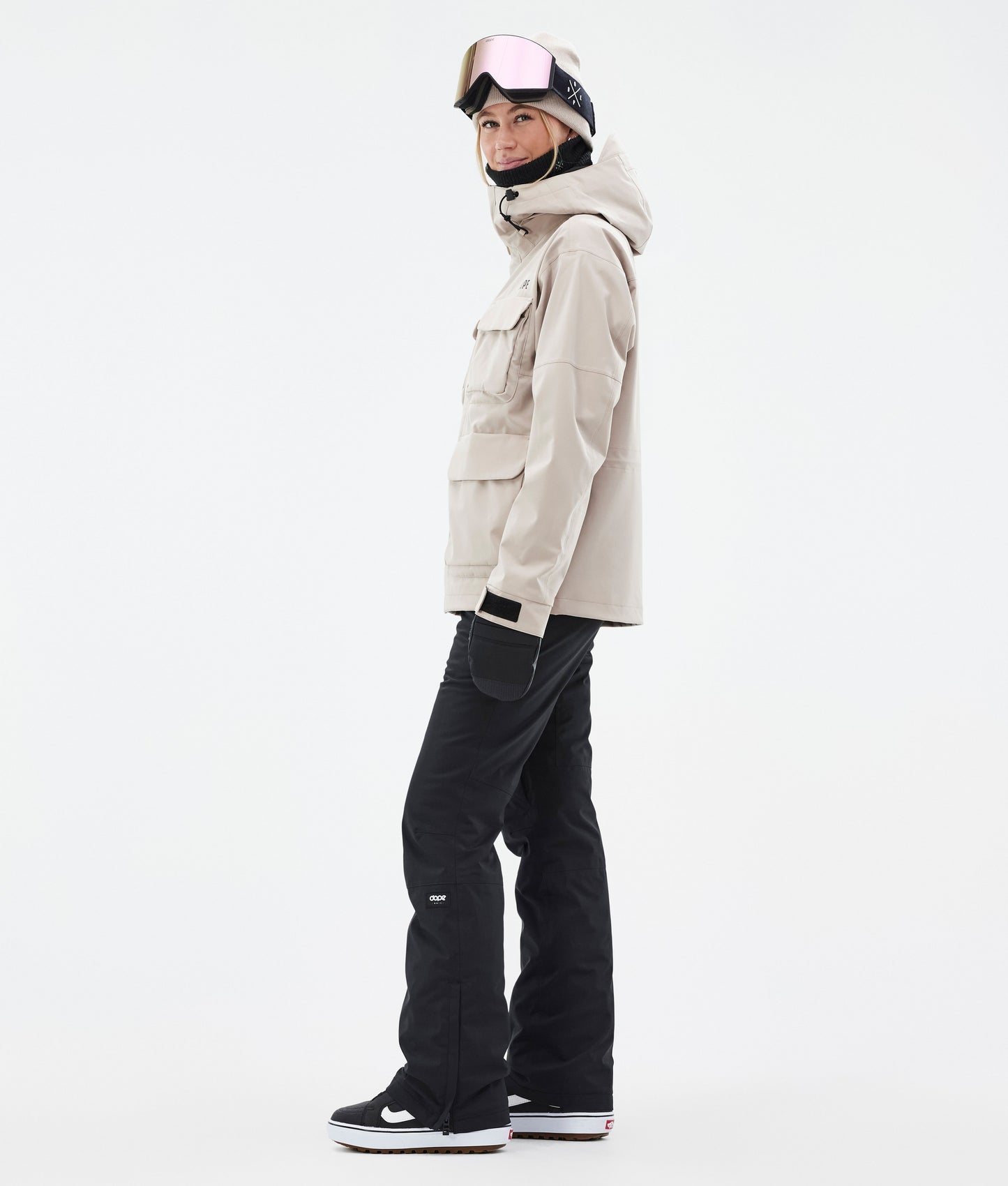 Snowboard Jacket For Women Sand