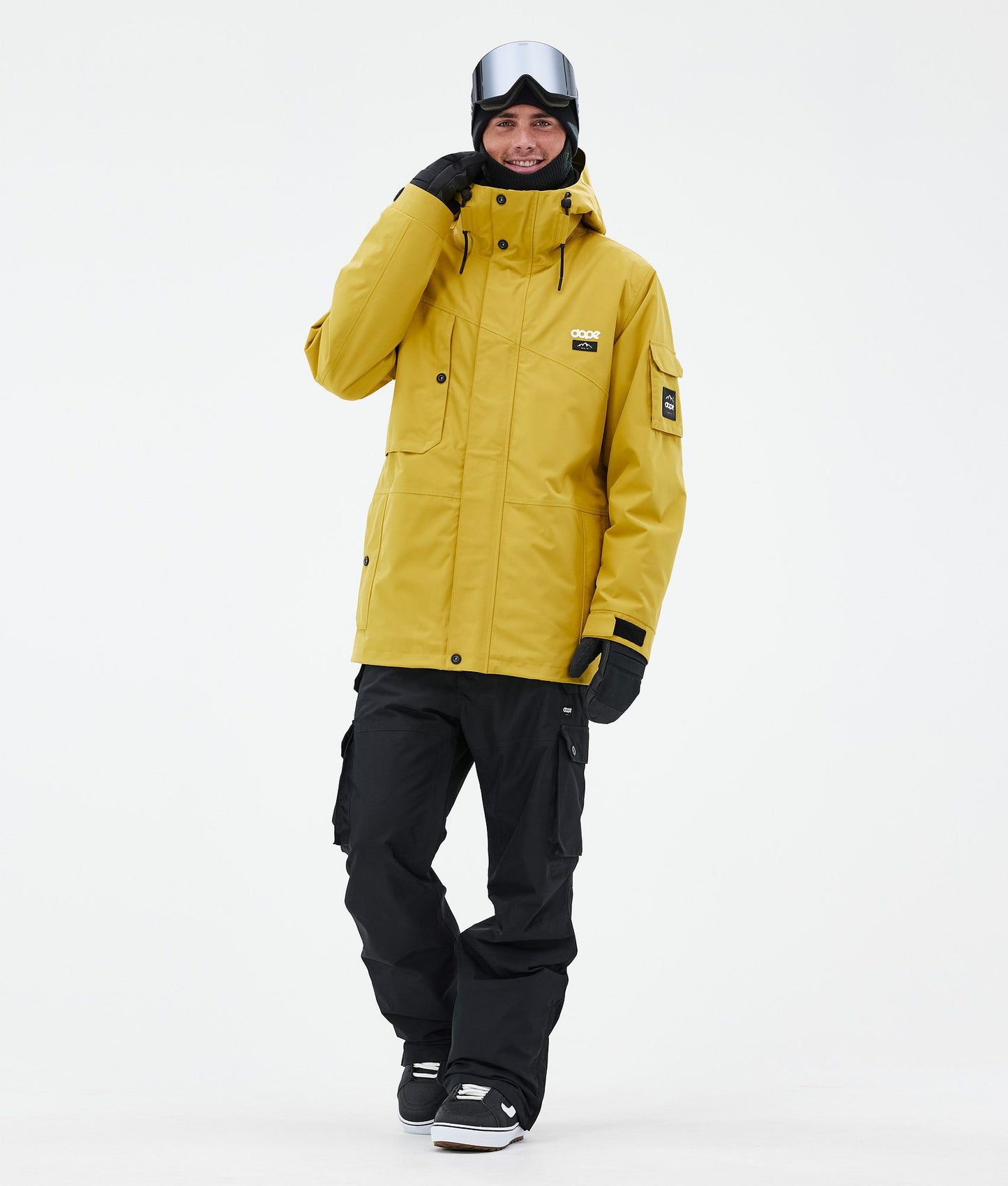 Snowboard Jacket For Men Yellow