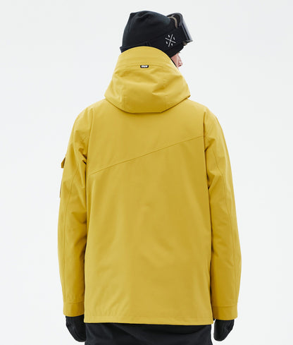 Snowboard Jacket For Men Yellow