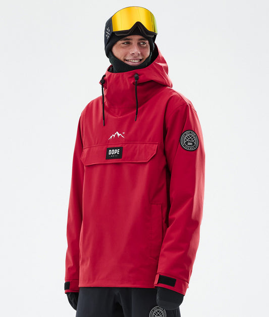 Snowboard Jacket For Men Deep Red