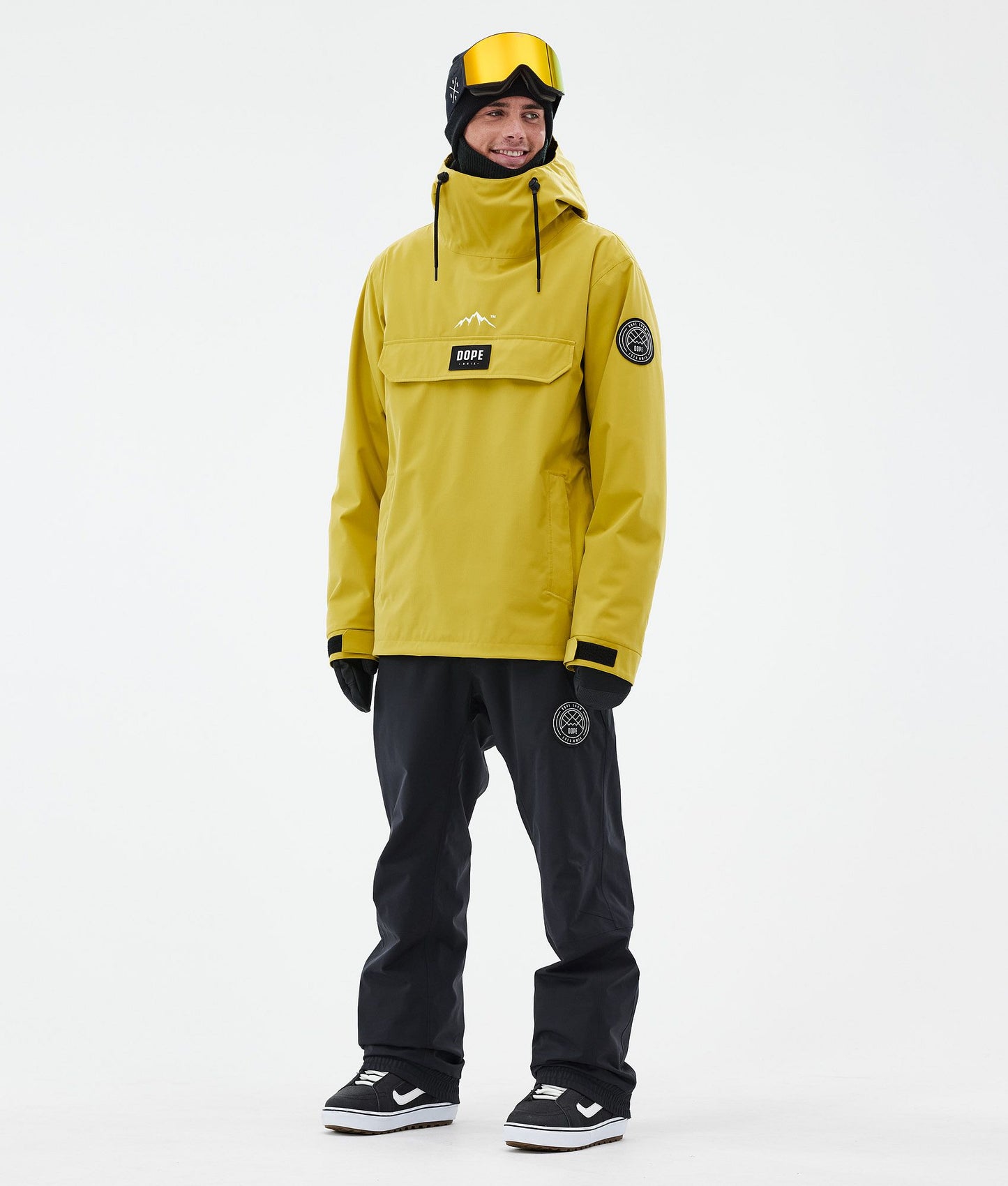 Snowboard Jacket For Men Yellow