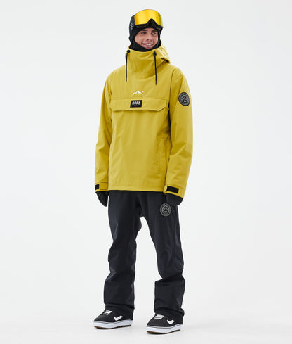Snowboard Jacket For Men Yellow
