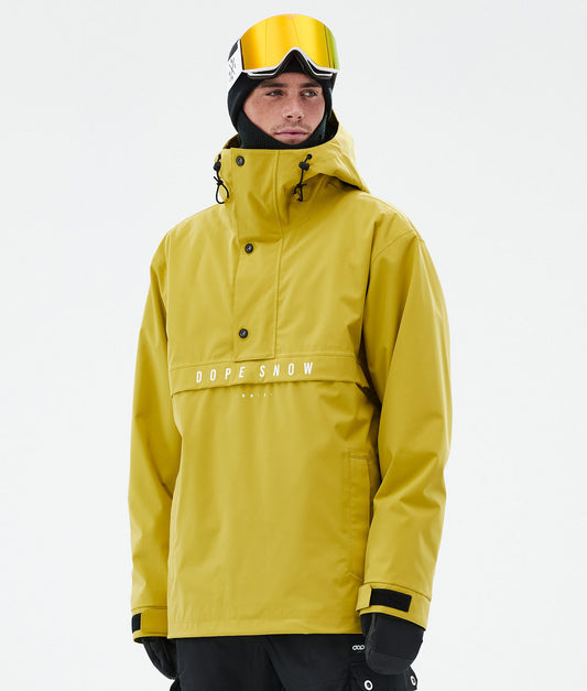 Snowboard Jacket For Men Yellow