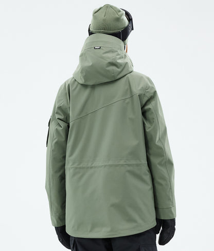 Snowboard Jacket For Women Moss Green