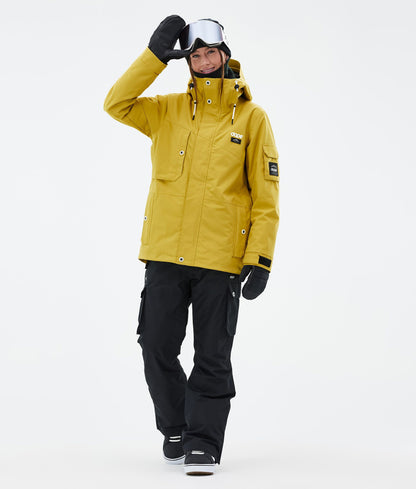 Snowboard Jacket For Women Yellow
