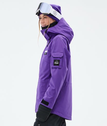 Snowboard Jacket For Women Vivid Purple
