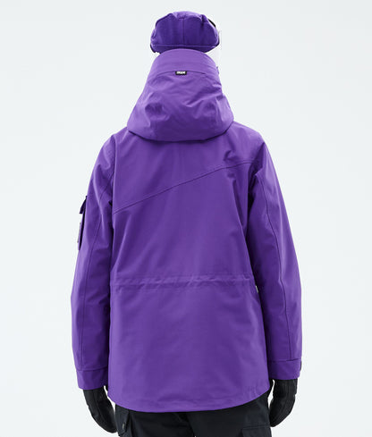 Snowboard Jacket For Women Vivid Purple