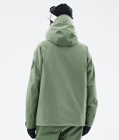 Snowboard Jacket For Women Moss Green