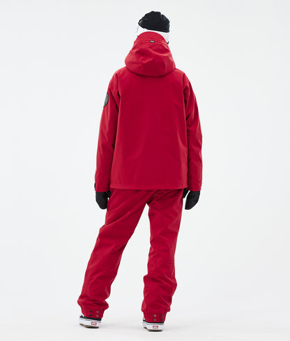 Snowboard Jacket For Women Deep Red