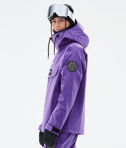 Snowboard Jacket For Women Vivid Purple