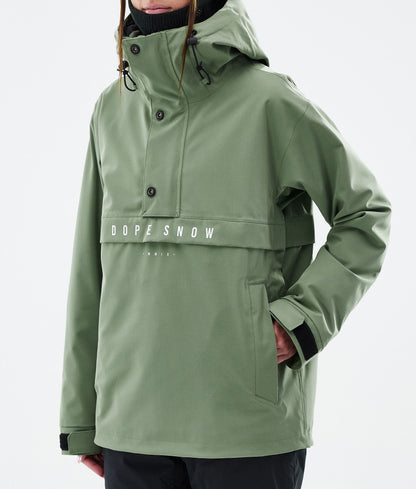 Snowboard Jacket For Women Moss Green