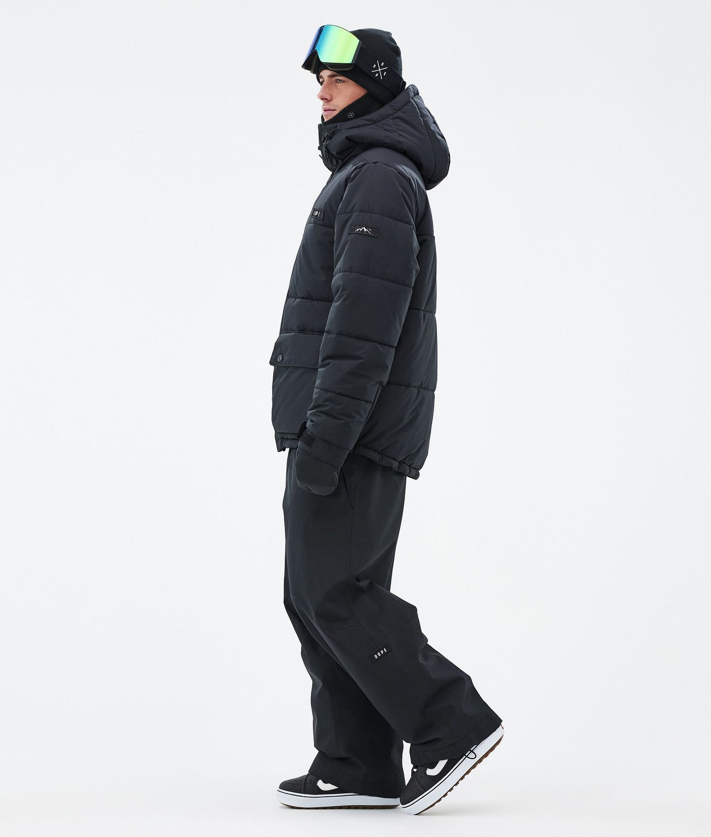 Snowboard Jacket For Men Black