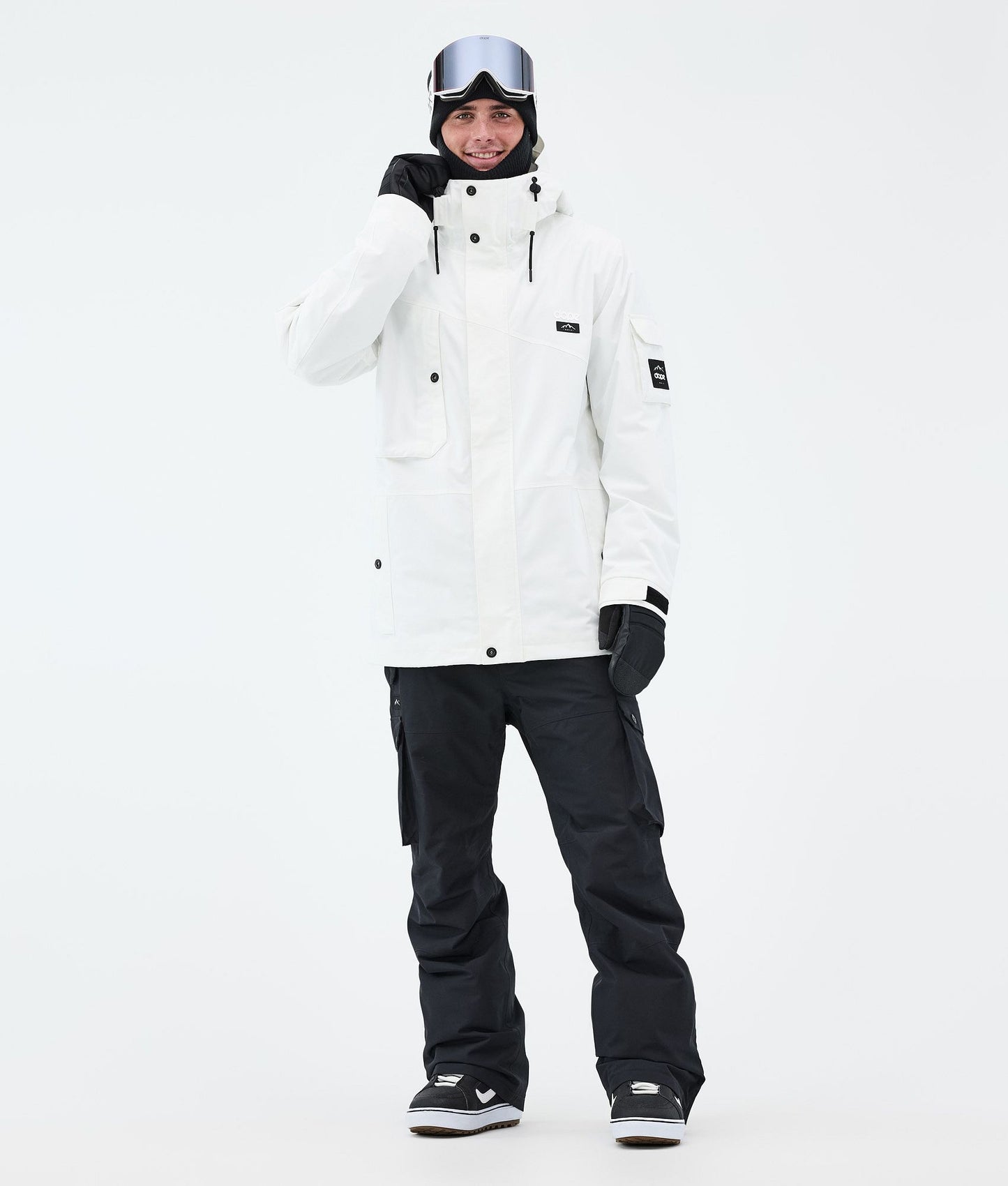 Snowboard Jacket For Men Whitish