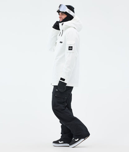 Snowboard Jacket For Men Whitish