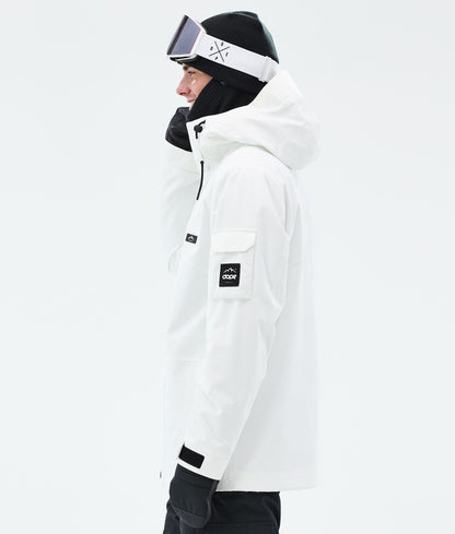 Snowboard Jacket For Men Whitish