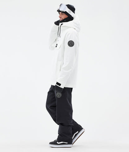 Snowboard Jacket For Men Whitish