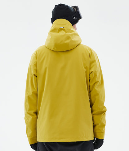 Snowboard Jacket For Men Yellow