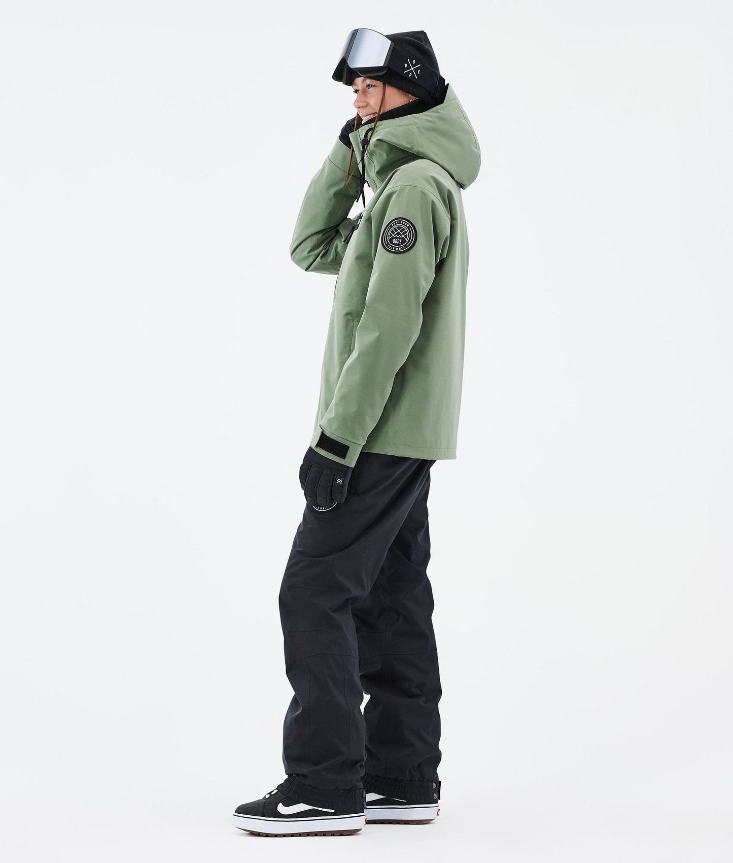 Snowboard Jacket For Women Moss Green