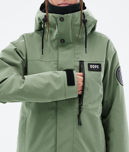 Snowboard Jacket For Women Moss Green