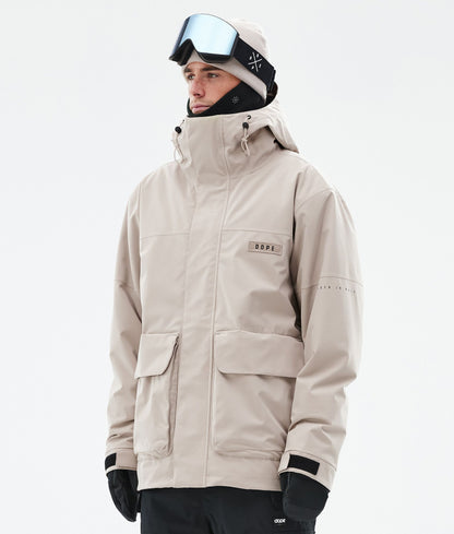 Snowboard Jacket For Men Sand