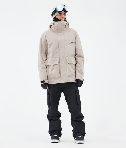 Snowboard Jacket For Men Sand