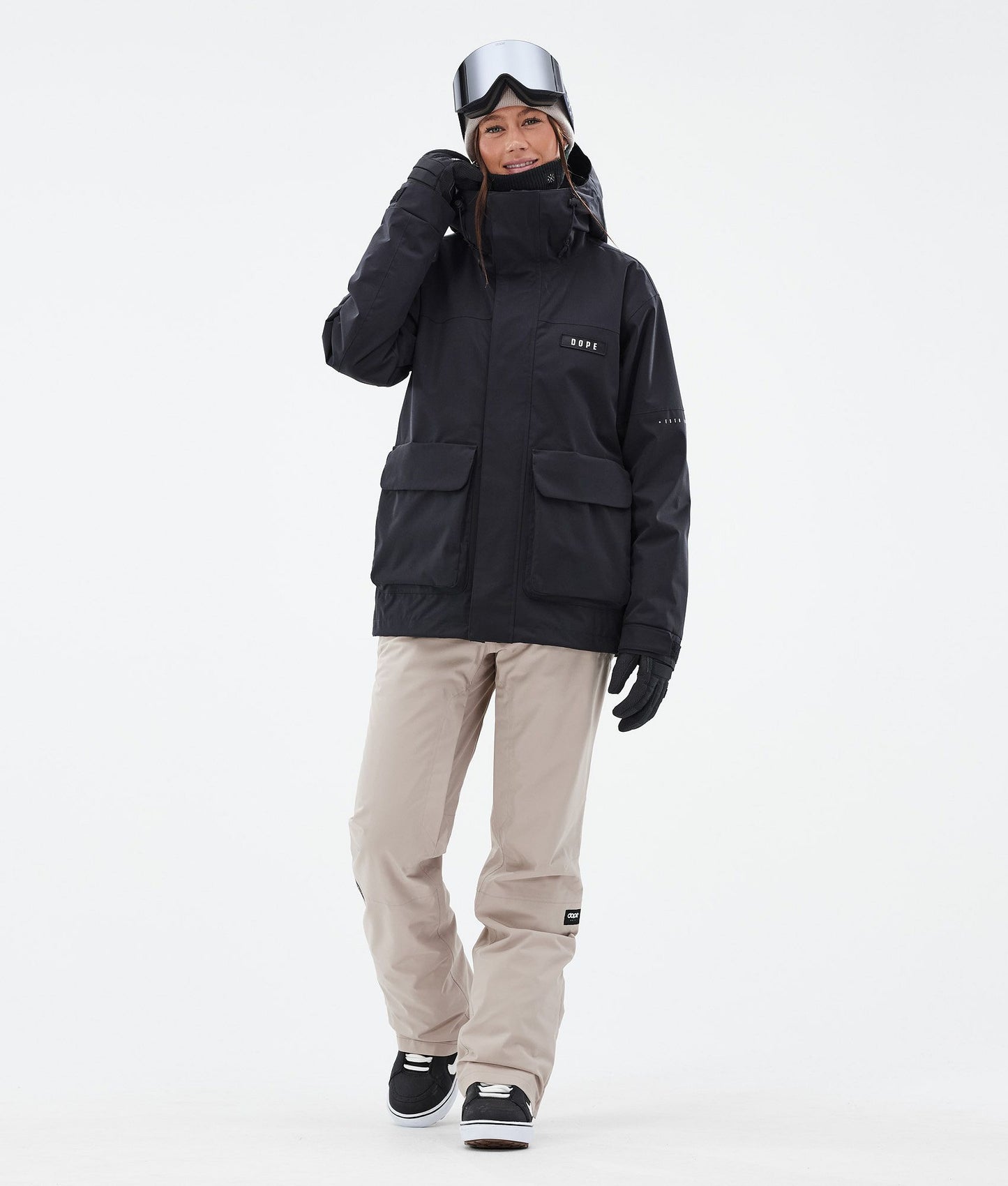 Snowboard Jacket For Women Black