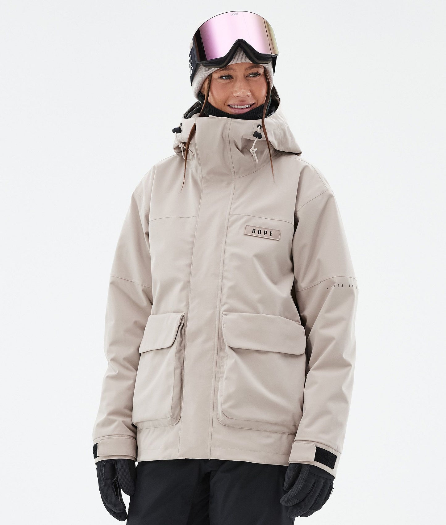 Snowboard Jacket For Women Sand