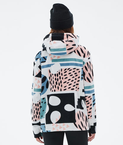 Fleece Hoodie For Women Melon