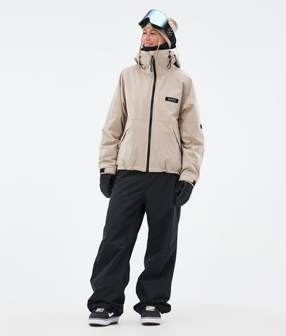 Snowboard Jacket For Women Sand