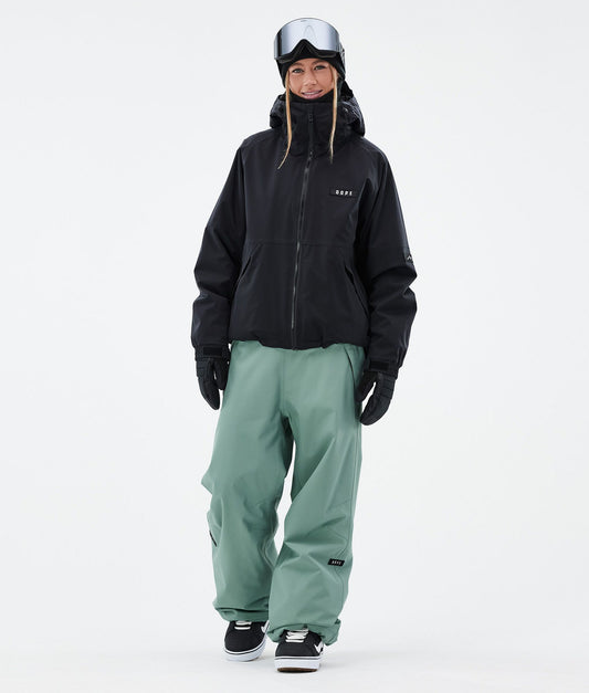 Snowboard Pants For Women Faded Green
