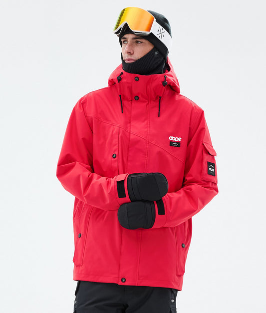 Snowboard Jacket For Men Red