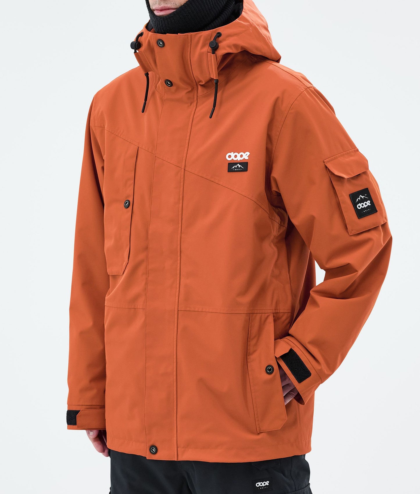 Snowboard Jacket For Men Burned Orange