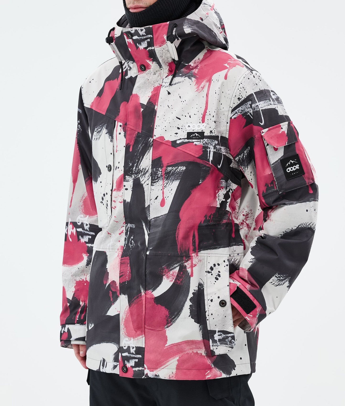 Snowboard Jacket For Men Doodle
