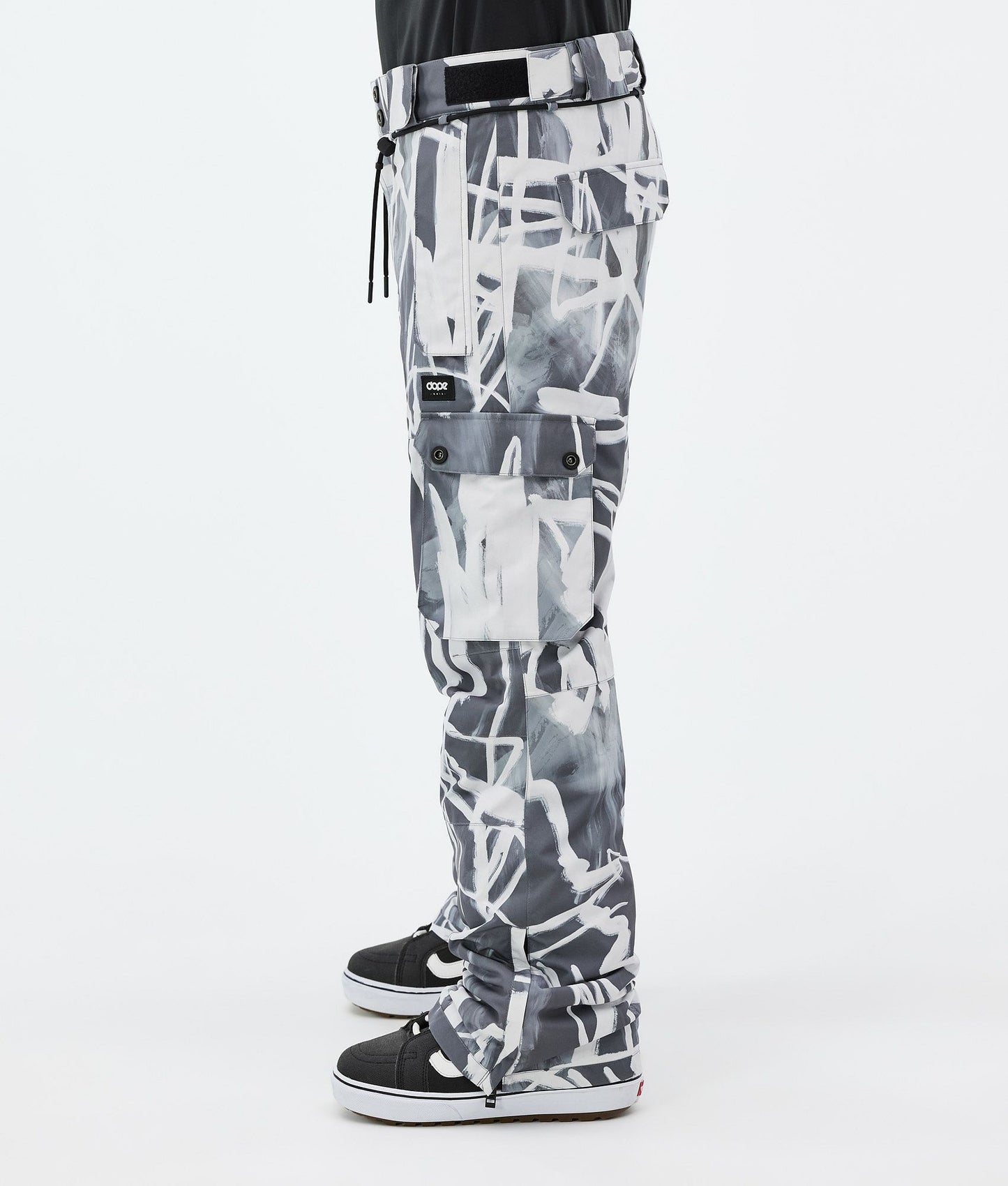 Snowboard Pants For Men Scribble Black