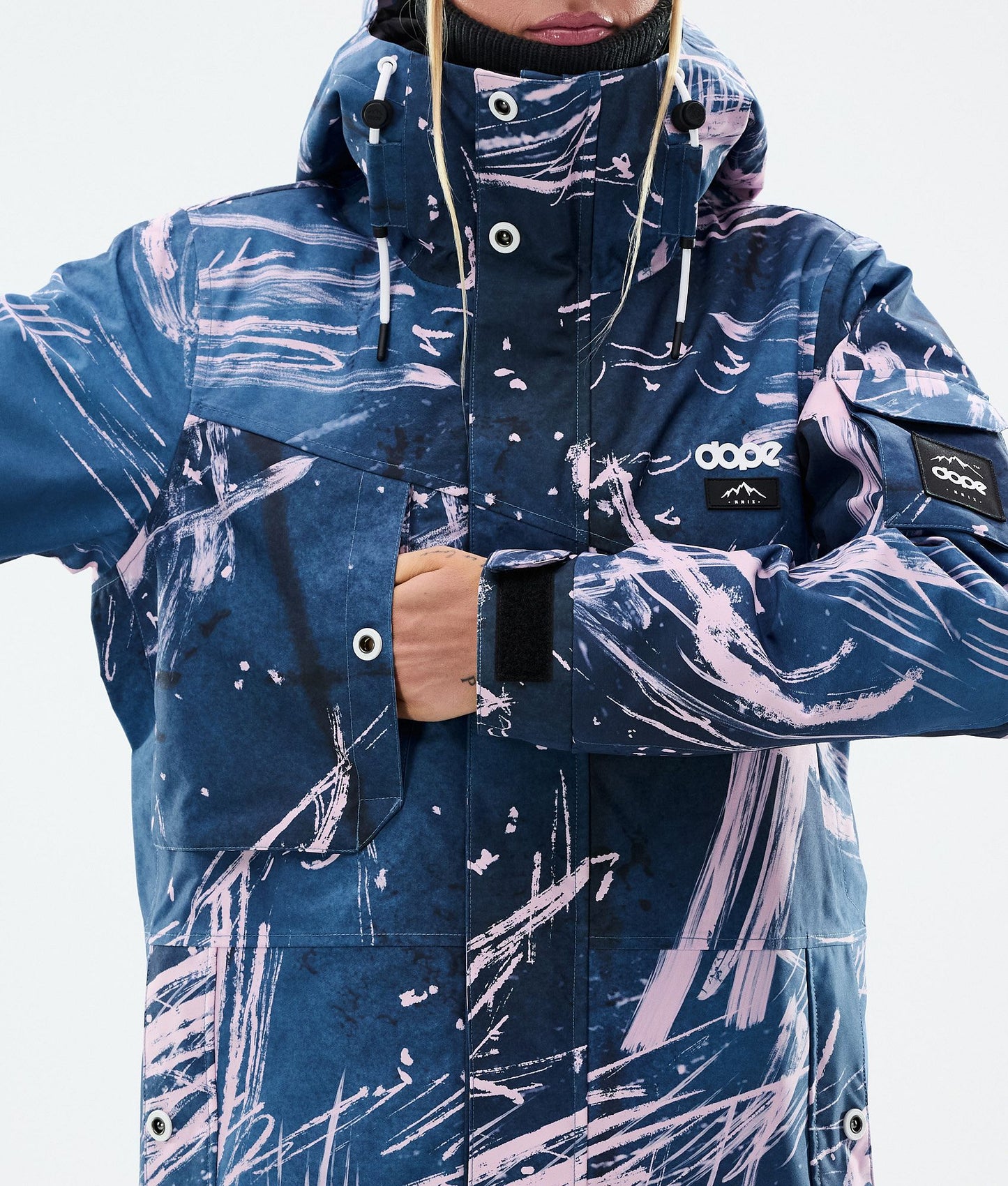 Snowboard Jacket For Women Carvings Pink