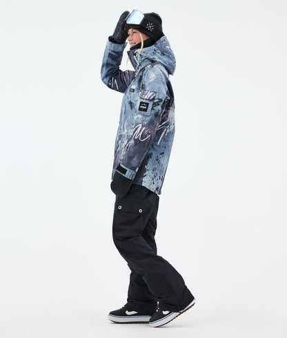 Snowboard Jacket For Women Punk Blue