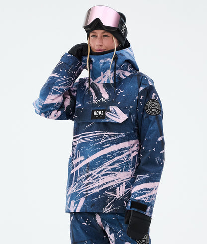 Snowboard Jacket For Women Carvings Pink