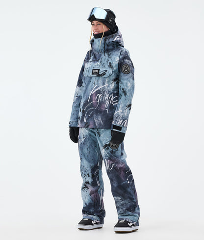 Snowboard Jacket For Women Punk Blue